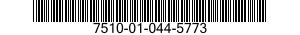 7510-01-044-5773  7510010445773 010445773