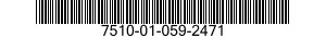 7510-01-059-2471  7510010592471 010592471