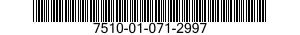 7510-01-071-2997  7510010712997 010712997