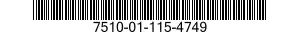 7510-01-115-4749 REFILL,BALL POINT PEN 7510011154749 011154749