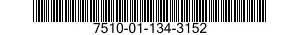 7510-01-134-3152  7510011343152 011343152