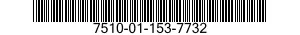 7510-01-153-7732 TAPE,IDENTIFICATION 7510011537732 011537732