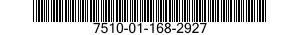 7510-01-168-2927 TAPE,IDENTIFICATION 7510011682927 011682927