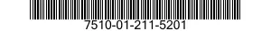 7510-01-211-5201 TAPE,IDENTIFICATION 7510012115201 012115201