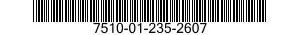 7510-01-235-2607 INK,MARKING,PARACHUTE 7510012352607 012352607