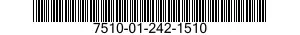 7510-01-242-1510  7510012421510 012421510