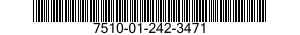 7510-01-242-3471  7510012423471 012423471