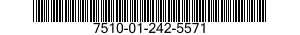 7510-01-242-5571  7510012425571 012425571