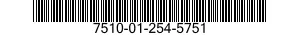 7510-01-254-5751 ELEMENT,TYPING 7510012545751 012545751