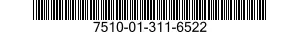 7510-01-311-6522 RIBBON,CORRECTION 7510013116522 013116522