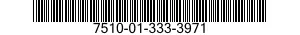 7510-01-333-3971 TAPE,PRESSURE SENSITIVE ADHESIVE 7510013333971 013333971