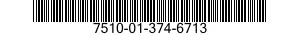 7510-01-374-6713 TAPE,PRESSURE SENSITIVE ADHESIVE 7510013746713 013746713