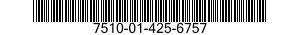 7510-01-425-6757  7510014256757 014256757