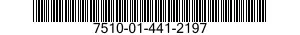 7510-01-441-2197 TAPE,PRESSURE SENSITIVE ADHESIVE 7510014412197 014412197