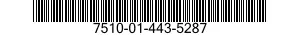 7510-01-443-5287 INK,PRINTING,CARTRIDGE 7510014435287 014435287