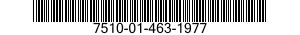 7510-01-463-1977  7510014631977 014631977