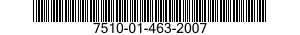 7510-01-463-2007  7510014632007 014632007