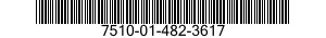 7510-01-482-3617  7510014823617 014823617