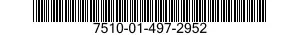 7510-01-497-2952 TAPE,IDENTIFICATION 7510014972952 014972952