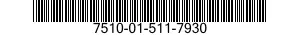 7510-01-511-7930 TAPE,CORRECTION 7510015117930 015117930