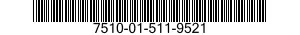 7510-01-511-9521 RIBBON,INKING 7510015119521 015119521