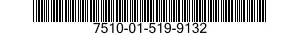 7510-01-519-9132 TAPE,PRESSURE SENSITIVE ADHESIVE 7510015199132 015199132