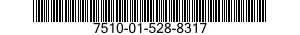 7510-01-528-8317 REFILL,TABBED MONTH 7510015288317 015288317