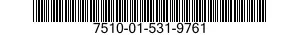 7510-01-531-9761 TAPE,PRESSURE SENSITIVE ADHESIVE 7510015319761 015319761