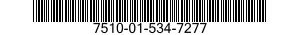 7510-01-534-7277 INK,CARTRIDGE 7510015347277 015347277