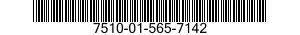 7510-01-565-7142 CARTRIDGE,TONER 7510015657142 015657142