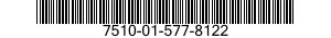 7510-01-577-8122 TAB SET,INDEX 7510015778122 015778122