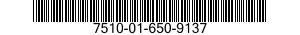 7510-01-650-9137 TAPE,PRESSURE SENSITIVE ADHESIVE 7510016509137 016509137