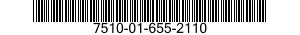 7510-01-655-2110 TAPE,PRESSURE SENSITIVE ADHESIVE 7510016552110 016552110
