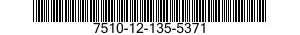 7510-12-135-5371  7510121355371 121355371