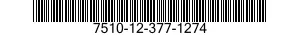 7510-12-377-1274 PROTECTOR,DOCUMENT 7510123771274 123771274