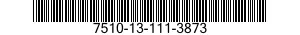 7510-13-111-3873 RIBBON,ACCOUNTING MACHINE 7510131113873 131113873