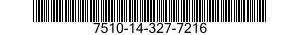 7510-14-327-7216  7510143277216 143277216