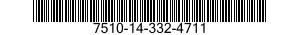 7510-14-332-4711 RIBBON,INKING 7510143324711 143324711
