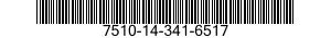 7510-14-341-6517 TAPE,PRESSURE SENSITIVE ADHESIVE 7510143416517 143416517