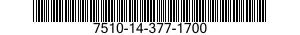 7510-14-377-1700  7510143771700 143771700