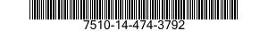 7510-14-474-3792  7510144743792 144743792