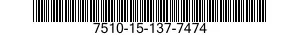 7510-15-137-7474 NASTRI PER MACCHINA 7510151377474 151377474