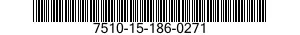 7510-15-186-0271 CONFEZIONE 6PZ. CAR 7510151860271 151860271