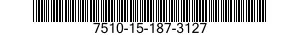 7510-15-187-3127 TAPE,PRESSURE SENSITIVE ADHESIVE 7510151873127 151873127