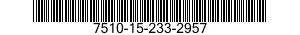 7510-15-233-2957 CARTUCCIA INCHIOSTR 7510152332957 152332957