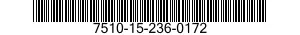 7510-15-236-0172 RIBBON, PRINTER, AU 7510152360172 152360172