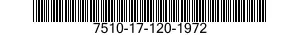 7510-17-120-1972 TAPE,EMBOSSING 7510171201972 171201972