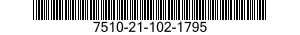 7510-21-102-1795 CRAYON,MARKING 7510211021795 211021795