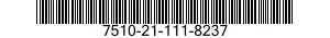 7510-21-111-8237  7510211118237 211118237