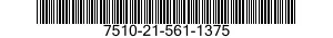 7510-21-561-1375 TAB,INDEX 7510215611375 215611375